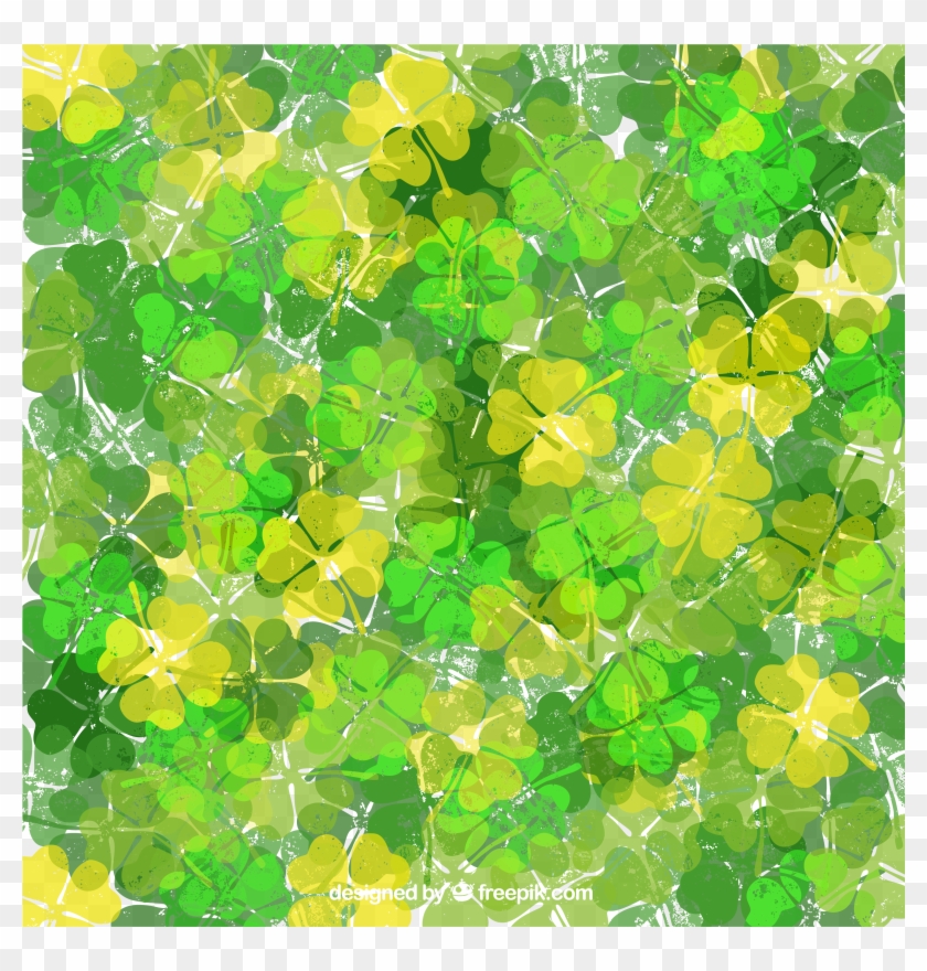 Clover Ghost Background Material Vector - Motif #769397