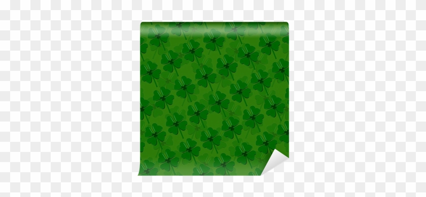 Four-leaf Clover Background - Construction Paper #769404
