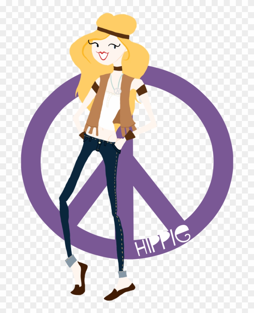 Hippie Girl By Peaceluverguurl - Comics #769441