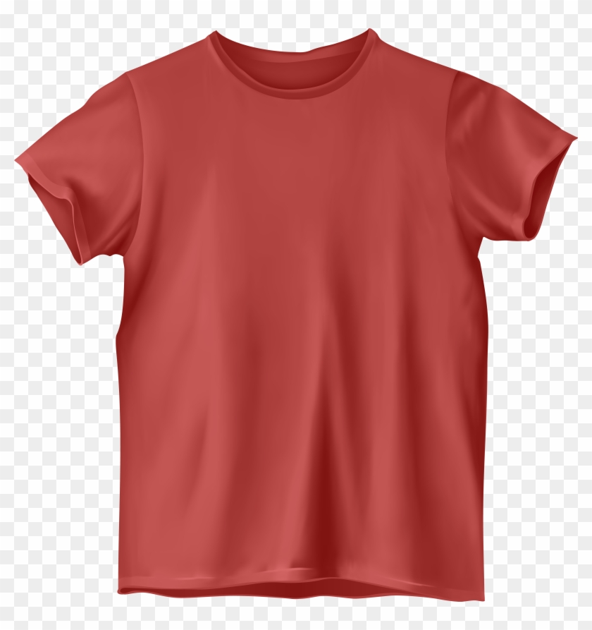 Red T Shirt Png Clip Art - T-shirt #769451