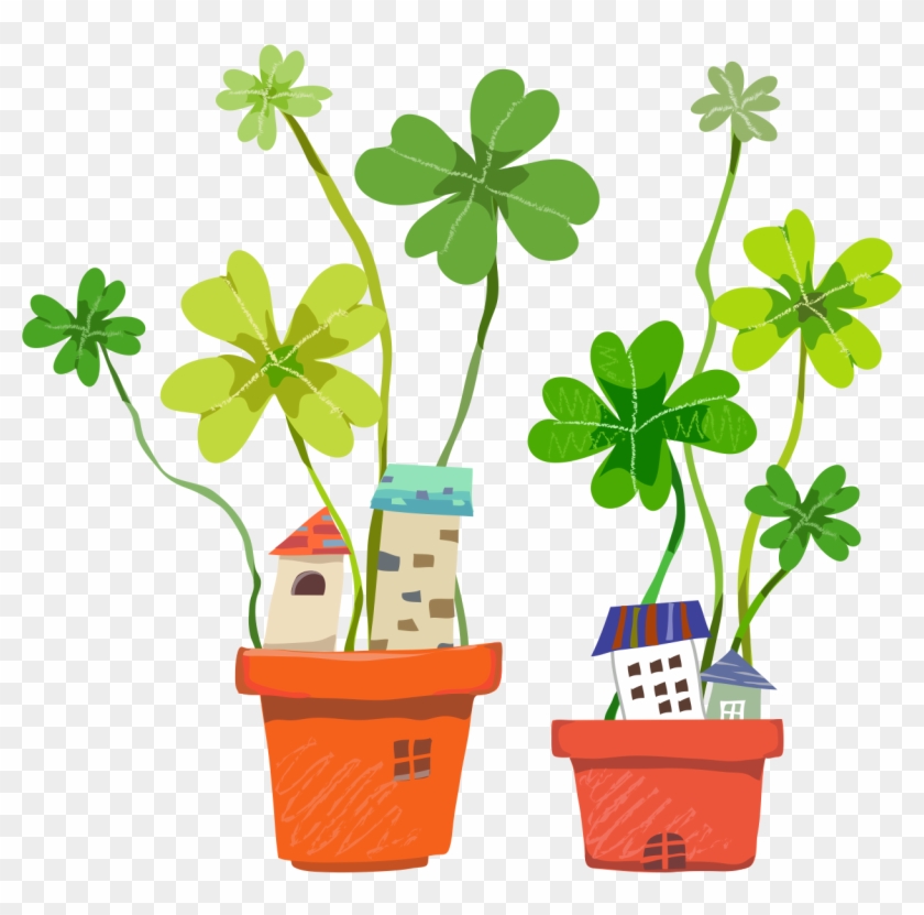 Clover Pot 1250*1178 Transprent Png Free Download - Clover Pot 1250*1178 Transprent Png Free Download #769508