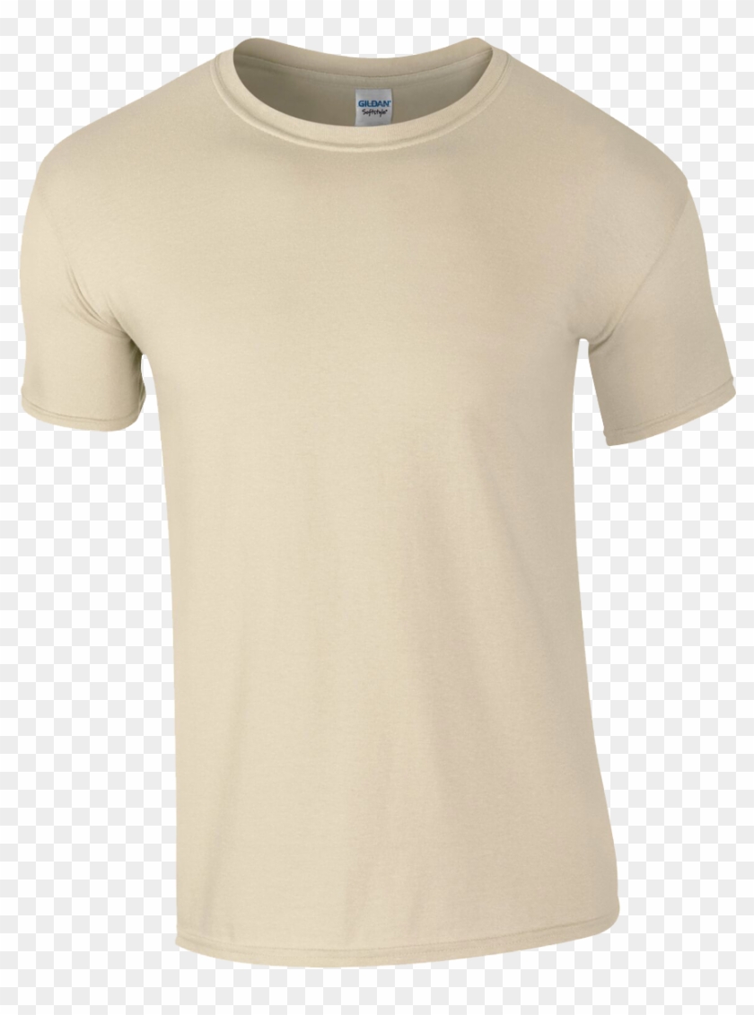 Gildan Men's Softstyle Short Sleeve T-shirt - Sand T Shirt Png #769528