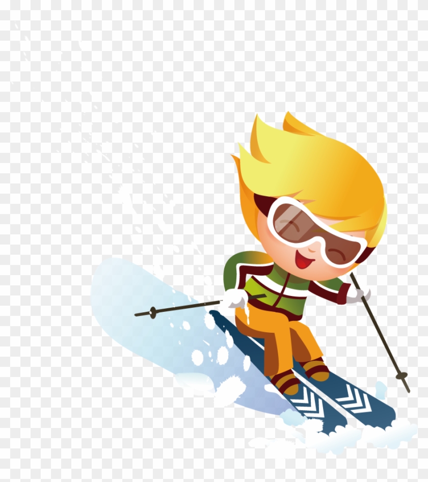 Alpine Skiing Stock Photography Clip Art - Åka Skidor Barn #138372