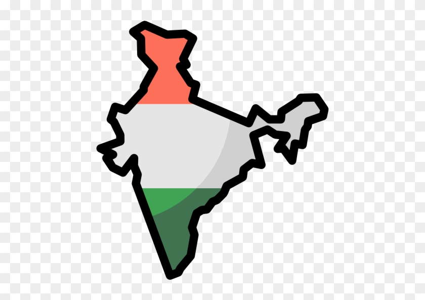 Size - India Map Icon Png #138528