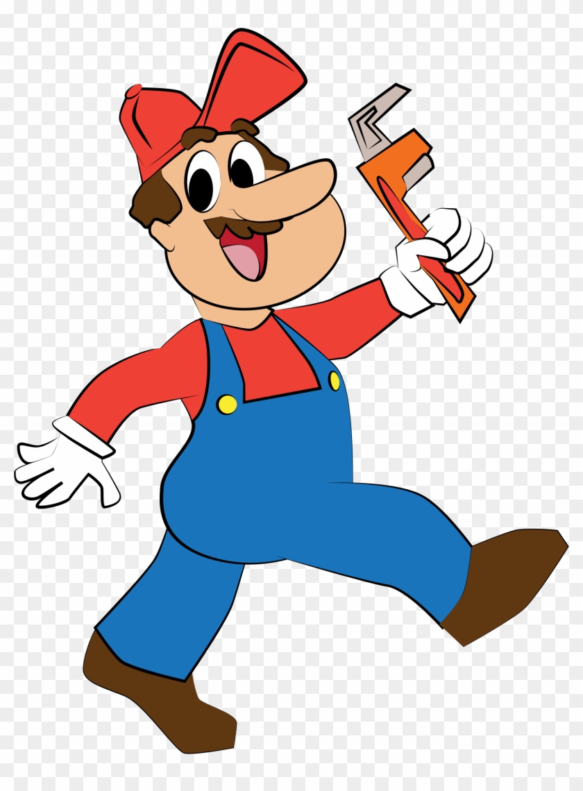 Big Image - Clip Art Plumber Cartoon #138561