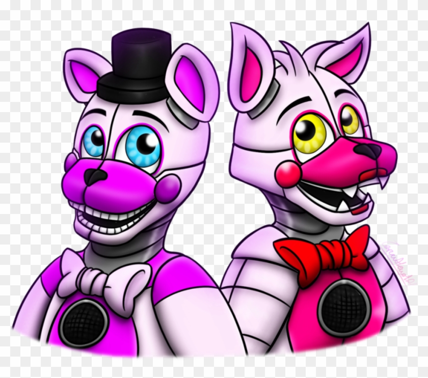 Funtime Freddy Foxy Fnaf Sister Location By Zoruathewolf1 - Sister Location Funtime Foxy #138567