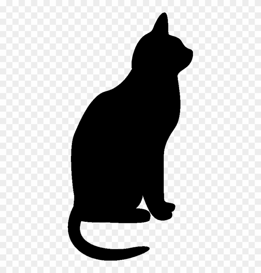 Cat Silhouette 4 By Clipartcotttage - Cat Silhouette Clip Art #138720