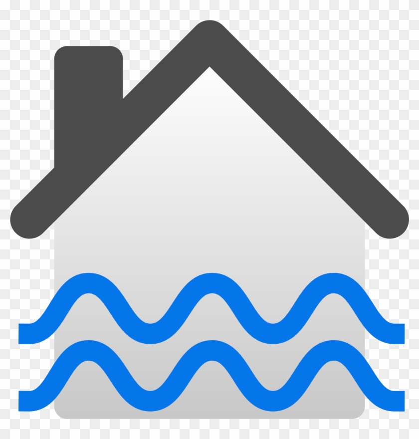 Floods Hit 6 Provinces - House Flood Clipart #138723