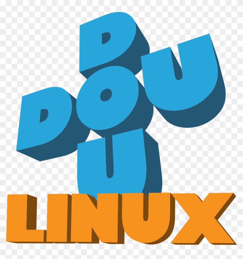 Geek Doudou Linux Logo Black White Line Art 555px - Clip Art #138735