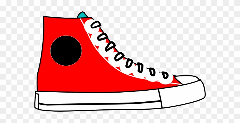 Red Converse Clip Art #138952