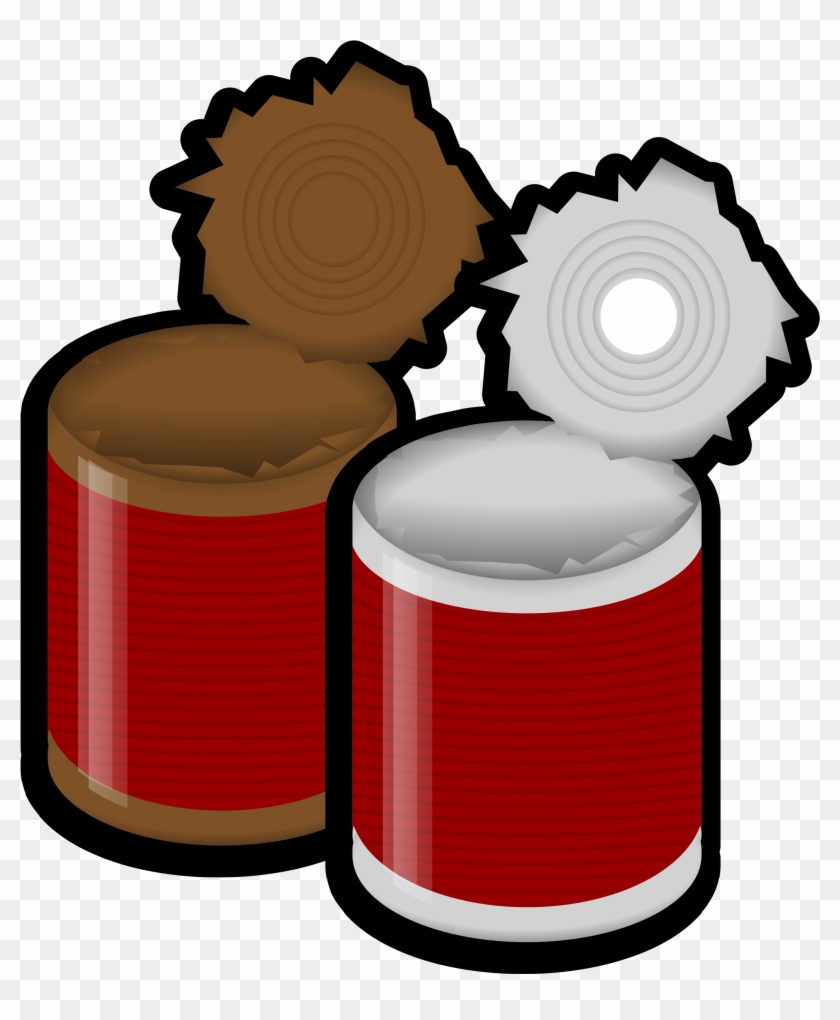 clipart tin can