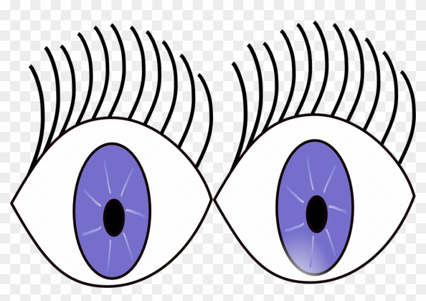 Eye Clipart Children's - Eyes Wide Open Cartoon #139171