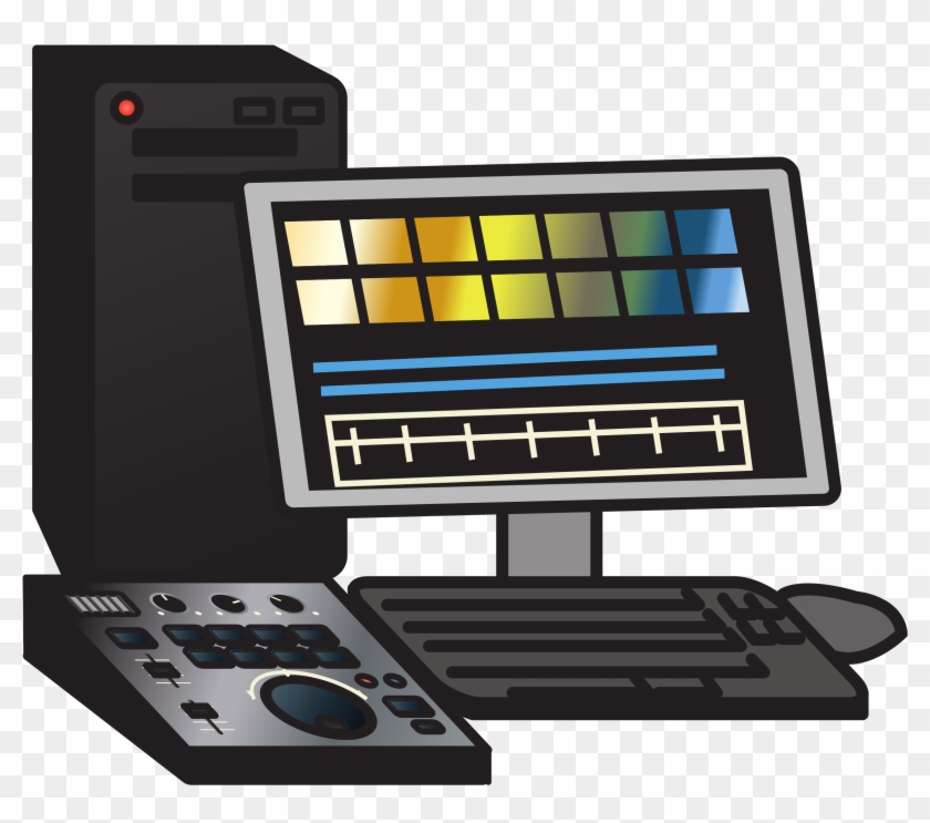 Clipart - Non-linear Editing System #139273