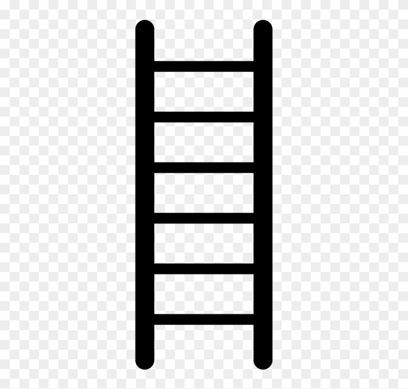 Ladder Steps Notches Success Business Career High - Tangga Animasi Png #139540