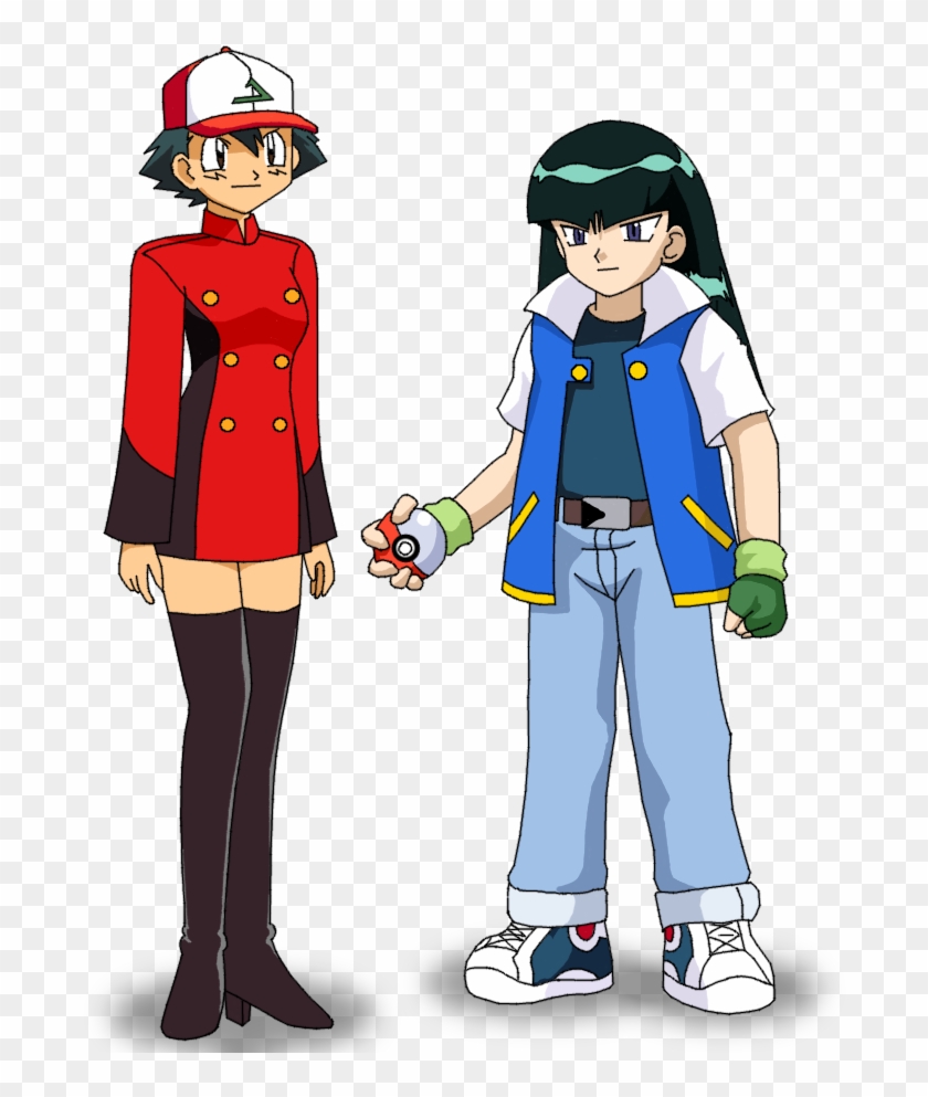 Sabrina Ash Head Swap - Pokemon Ash And Sabrina #139604