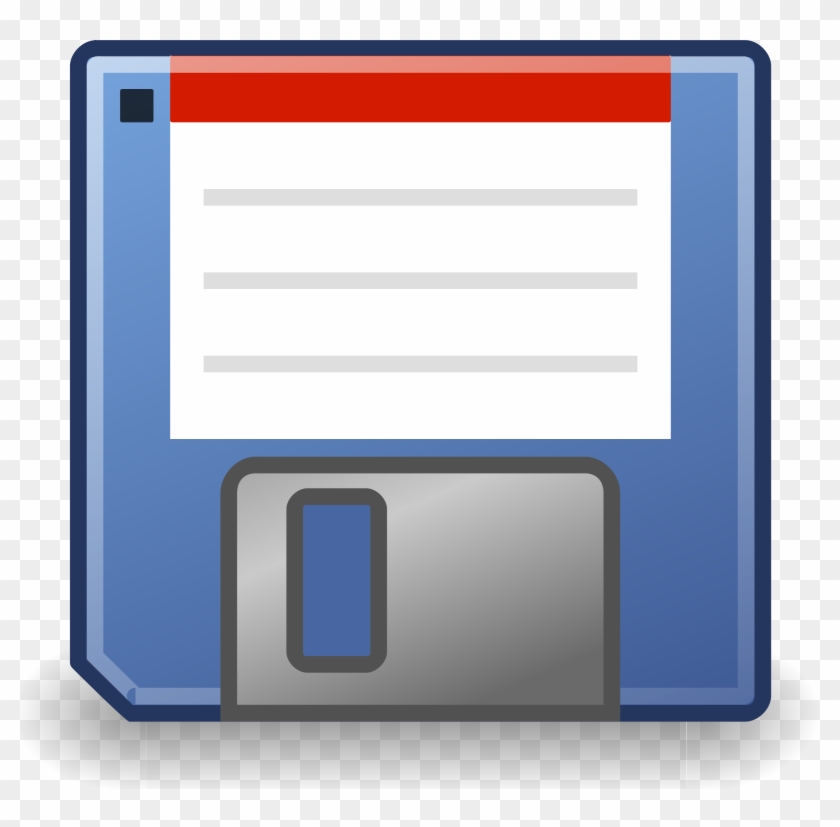 Tango Media Floppy By @warszawianka, "floppy Disk" - Clip Art Floppy Disk #139629