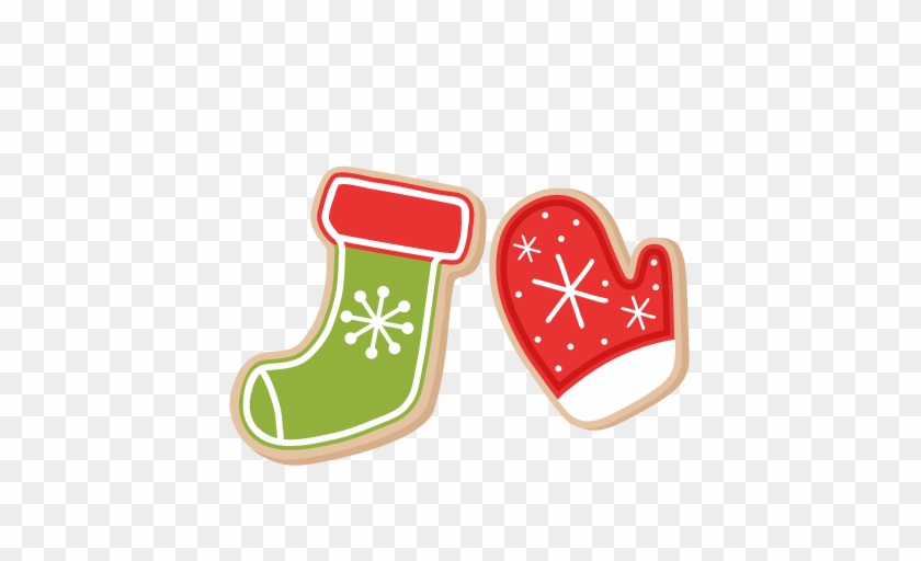 Christmas Cookies Scrapbook Clip Art Christmas Cut - Christmas Stocking #139634