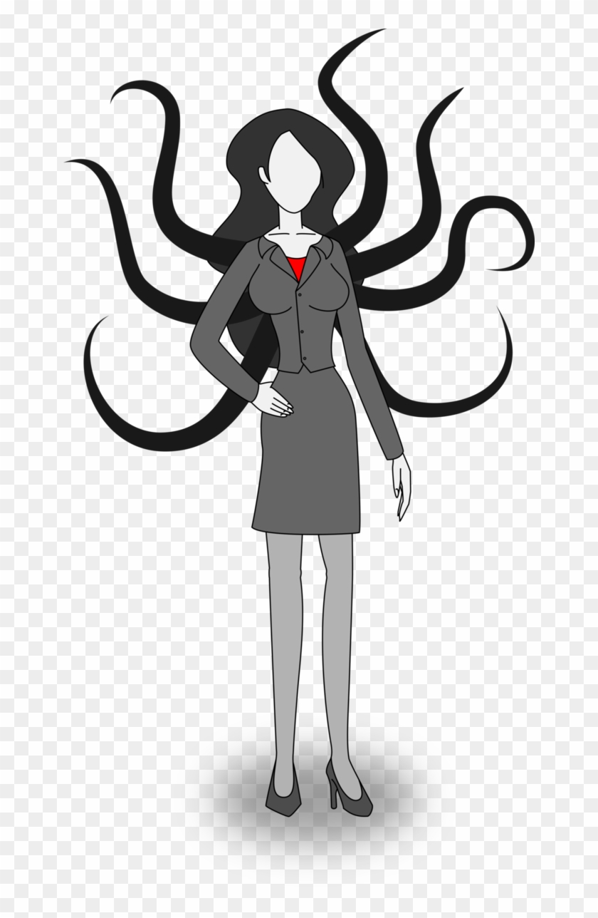 Slender Woman Vector By Insert Artistic Nick - Slenderwoman Png #139777