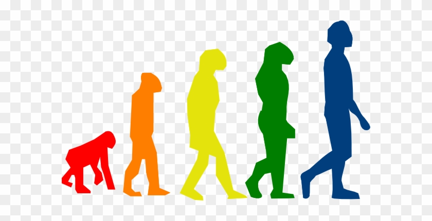 High Tech Day Trading - Evolution Clipart #139948