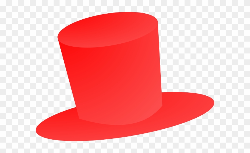 Red Top Hat Clip Art - Red Top Hat Png #139961