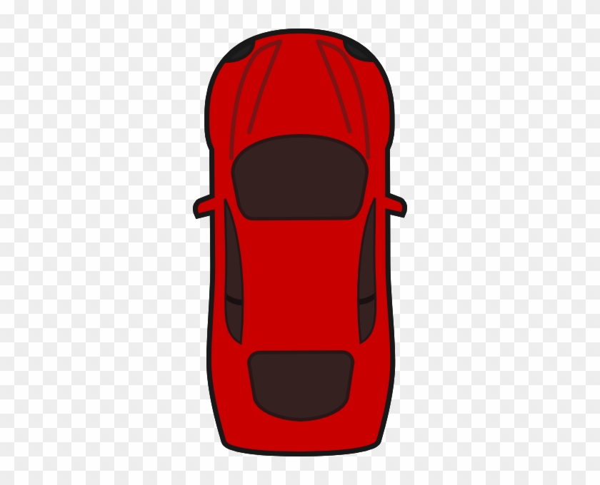 Car - Clipart - Top - View - Birds Eye View Car #140022