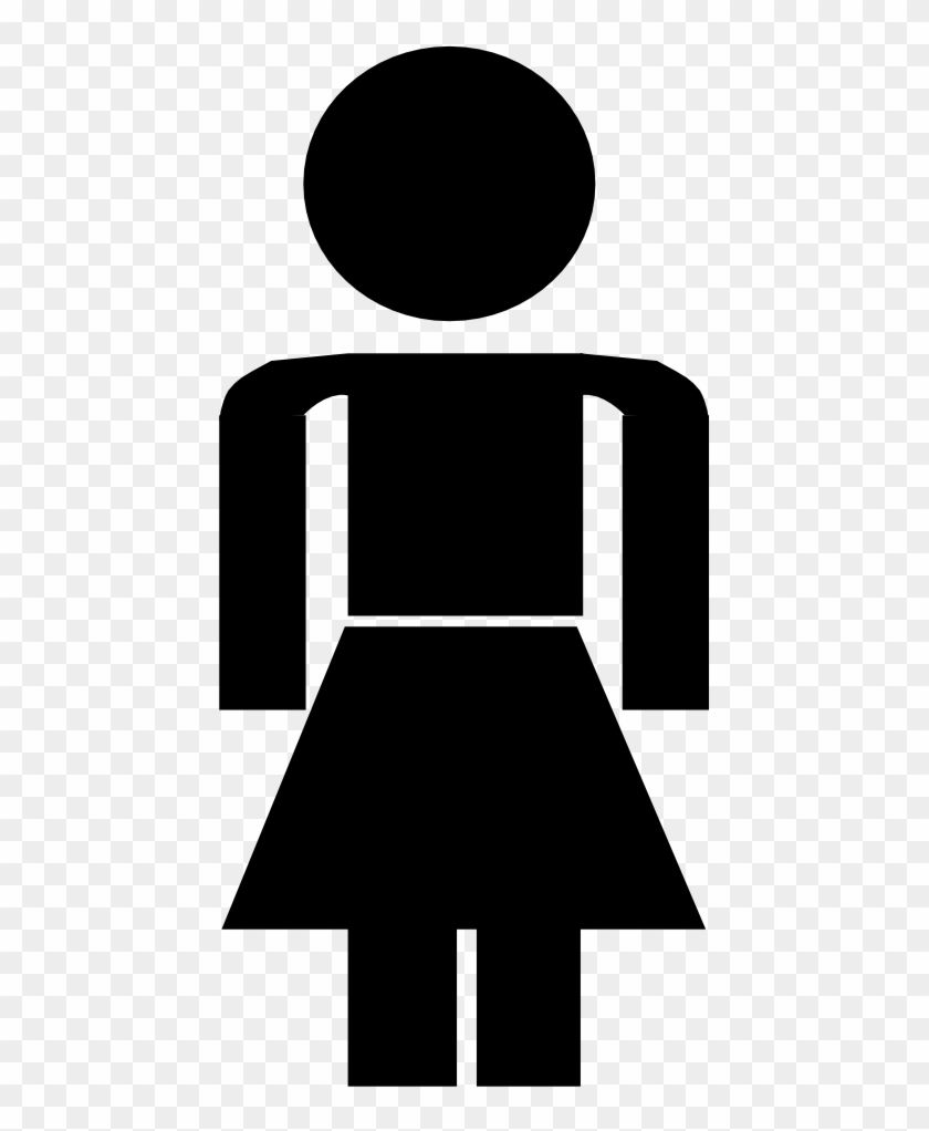 Creative Woman Stick Figure Clip Art Medium Size - Its Not Just A Bad Period #140149