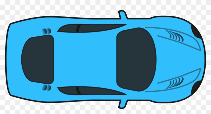 Racing Car - Cartoon Car Top View #140161