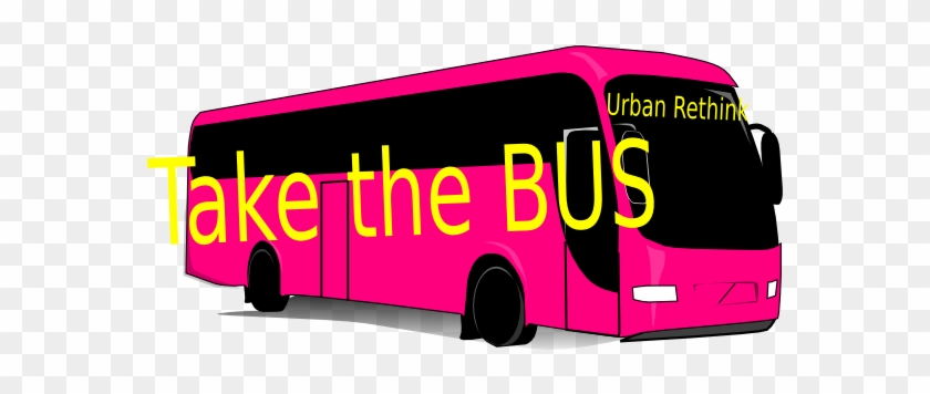 Take The Bus Clip Art - Tour Bus Clip Art #140179
