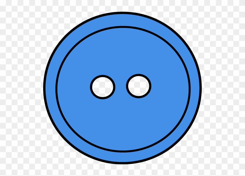Blue Button Clip Art - Horizon Observatory #140419