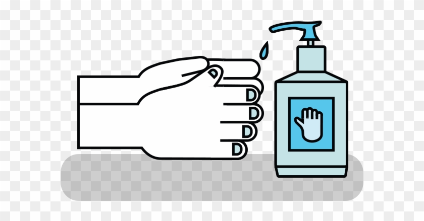 Read More - Hand Sanitizer Clip Art Black And White #140465