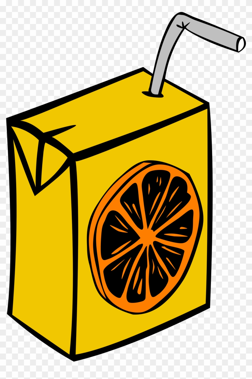 Clipart Fast Food Drinks Juice Orange - Juice Clipart #140870