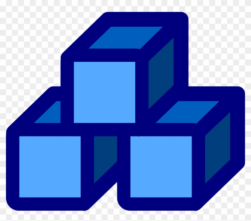 About The Data First Manifesto - Blue Blocks Clipart #140982