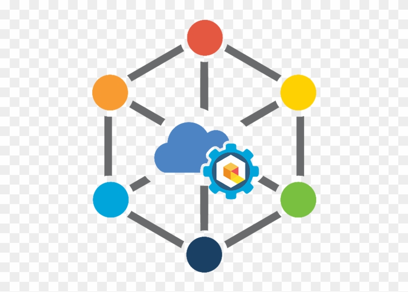 Cloud Data Integration Services - Euclidean Vector #140993