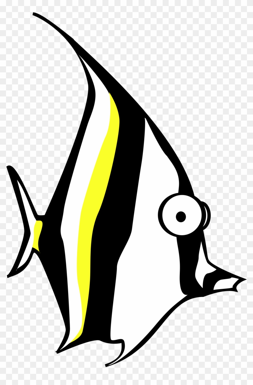 Zebra Clip Art Download - Angel Fish Cartoon #141000