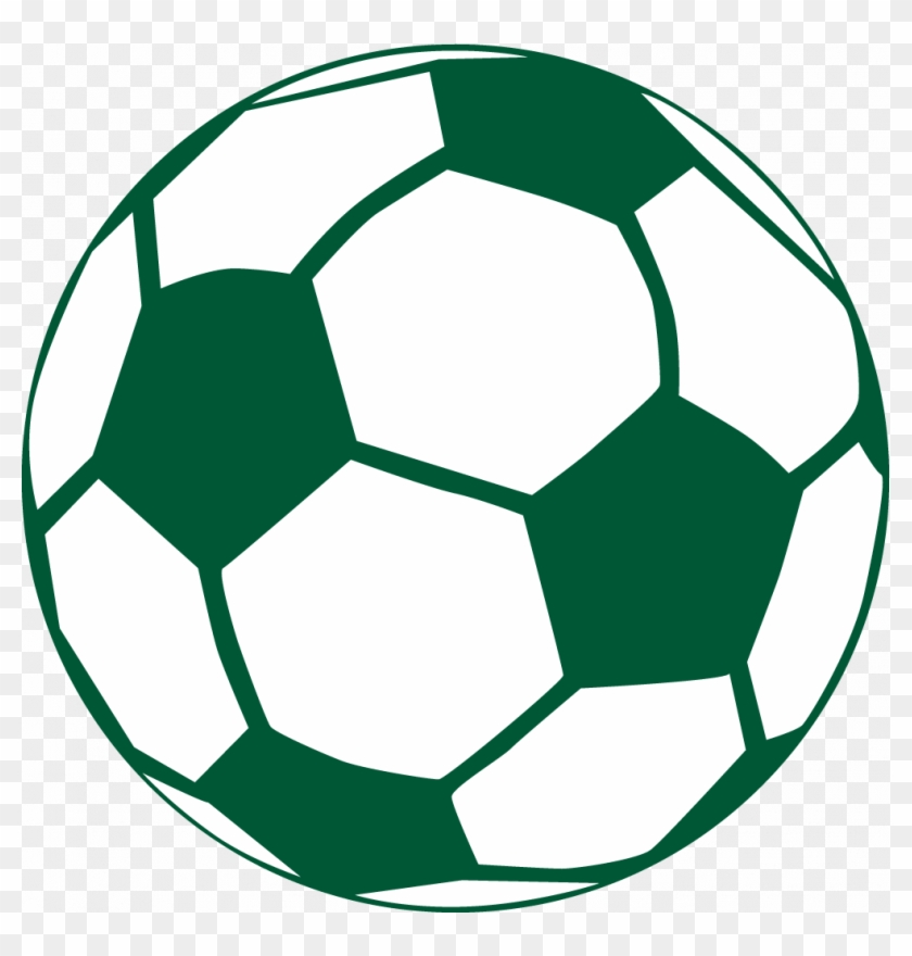 Green Soccer Ball Clip Art - Soccer Balls Coloring Pages #141189