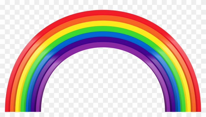 Rainbow Clip Art - Cuantos Colores Tiene El Arcoiris #141226