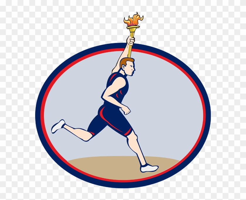 Olympic Torch Clip Art - Olympic Games Clipart #141263