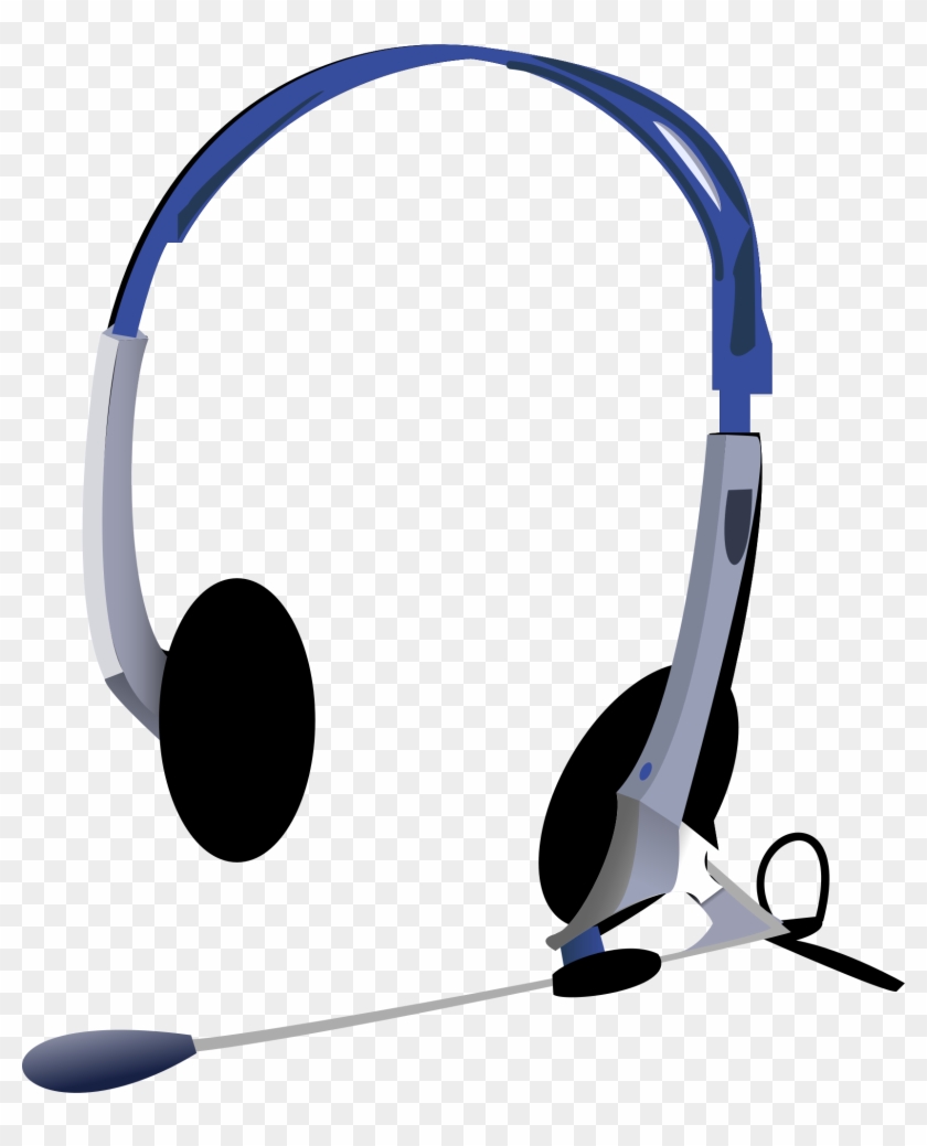 Headphone Clipart Big - Headphones Clip Art #141288