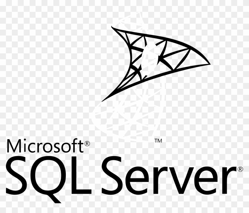 Microsoft Sql Server Logo Black And White - Sql Server 2008 R2 #141333