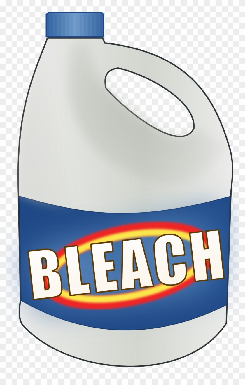 Bleach Bottle Clipart, Vector Clip Art Online, Royalty - Bleach Bottle #141436