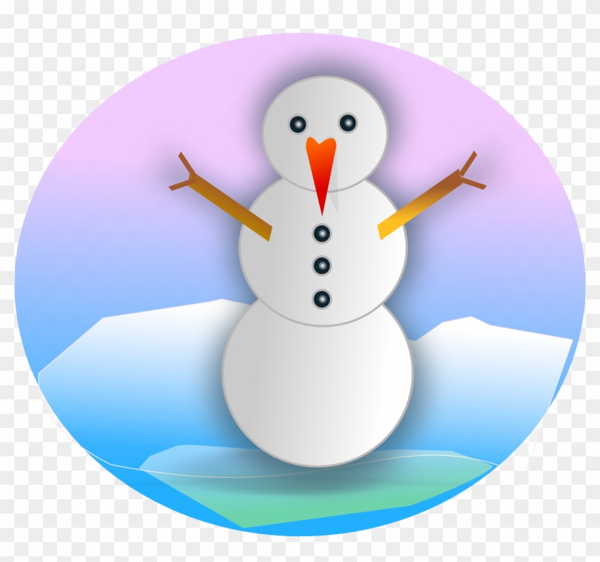 Big Image - Muñeco Nieve Invierno Png #141484