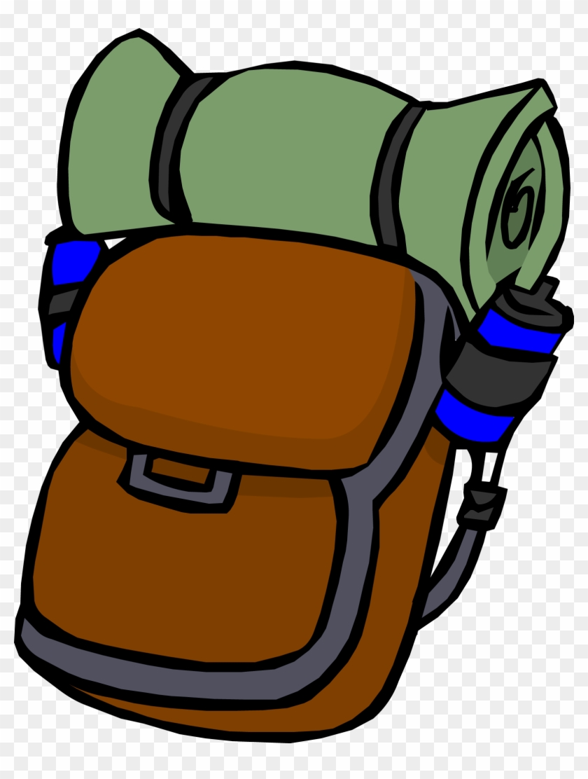 Camp Clipart Backpack - Club Penguin Backpack #141558
