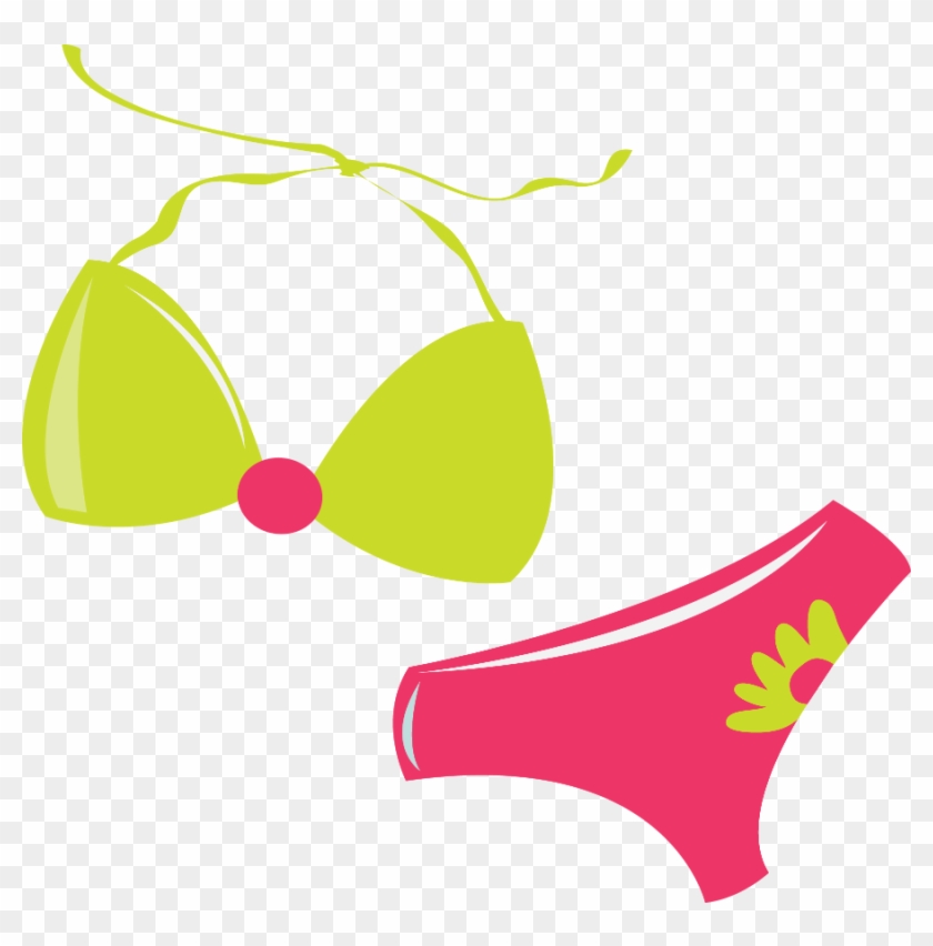 Praia E Piscina - Swimsuit Clipart Free #141634