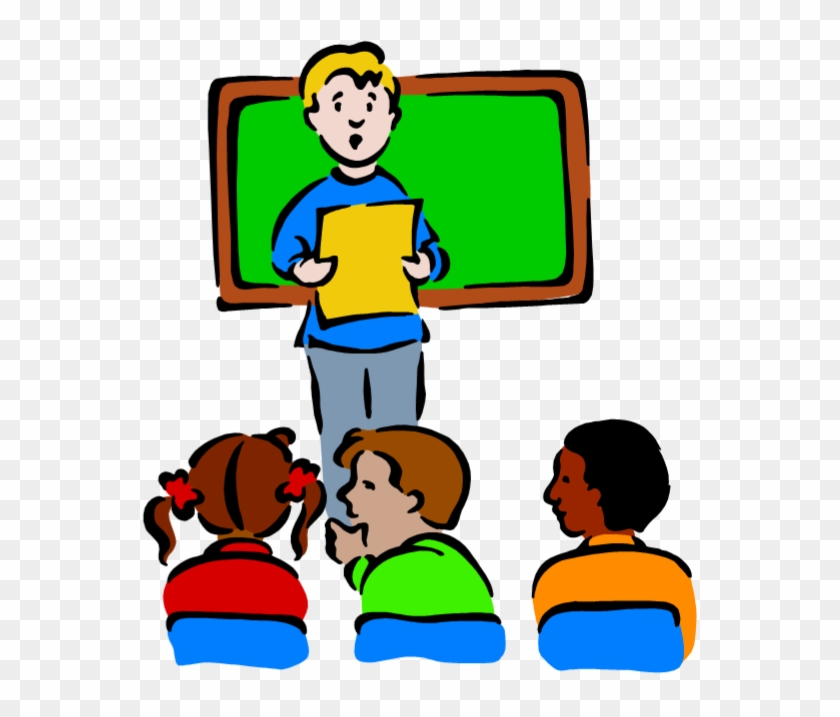 Child Clipart Public Speaking - Class Presentation Clipart #141656