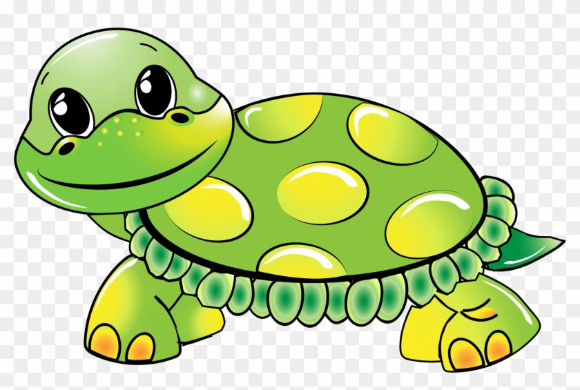 Cute Tortoise Clipart - Free Clip Art Turtle #141697