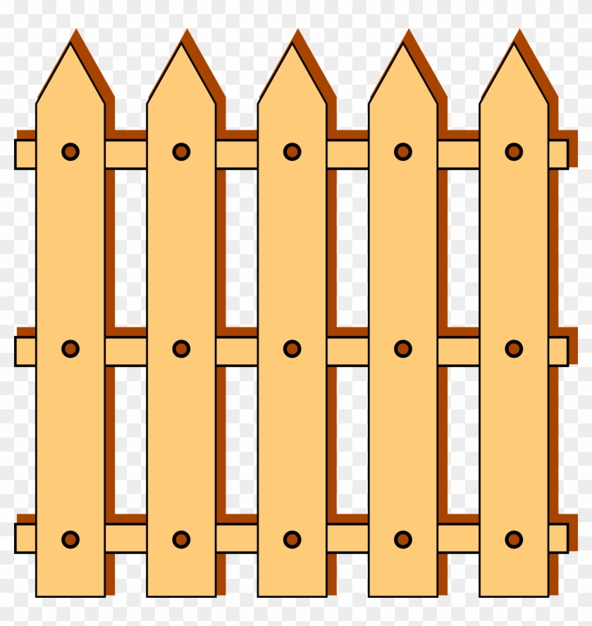 Pagar Clipart - Fence Cartoon Clip Art #141745