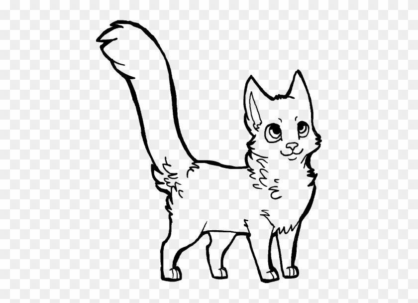 Free Cat Lineart By Griffsnuff On Clipart Library - Cat Line Art Free #141850