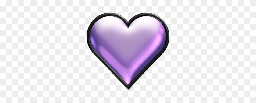 Heart - Purple Heart Diamond Png #141997