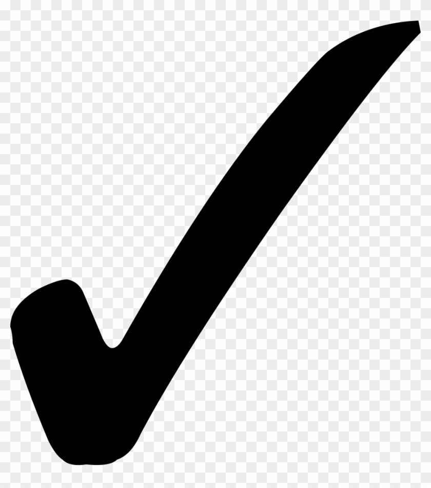 Black Check Mark Png #142056