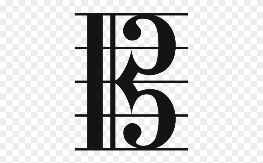 C Clef Symbol Meaning Alto Clef Full Size PNG Clipart Images Download